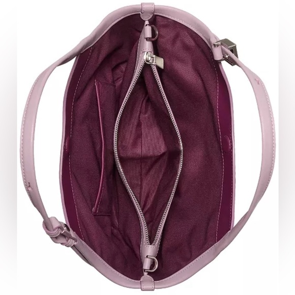 Deco Suede Small Tulip Tote Bag | Kate Spade New York ♠️ KATE SPADE NWT Deco Tulip Small Suede Tote Bag with dust bag /packaging